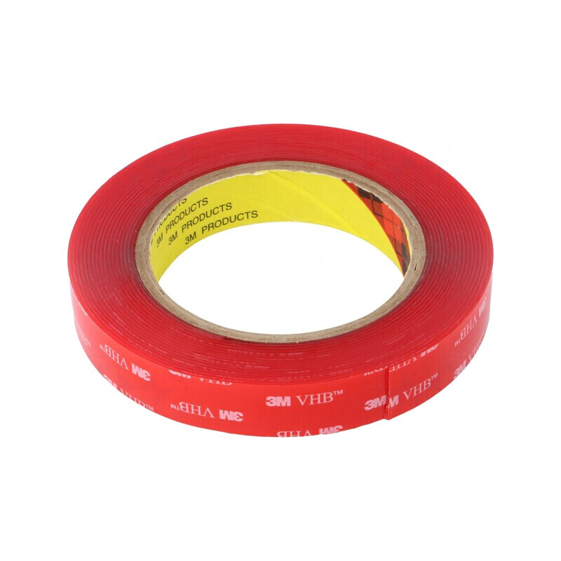 Bandă de Fixare Acrilică Transparentă 19mm x 5,5m 3M 4910 | Electronic-mag.ro | Componente Electronice