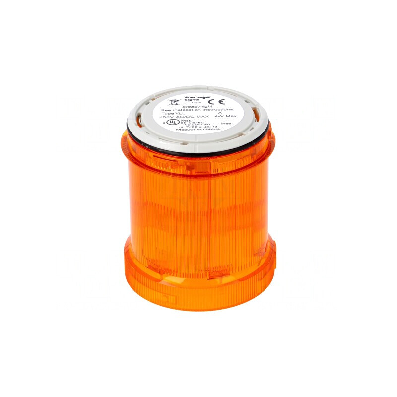 Semnalizator luminos portocaliu BA15D 12-250V IP66 | Electronic-mag.ro | Componente Electronice