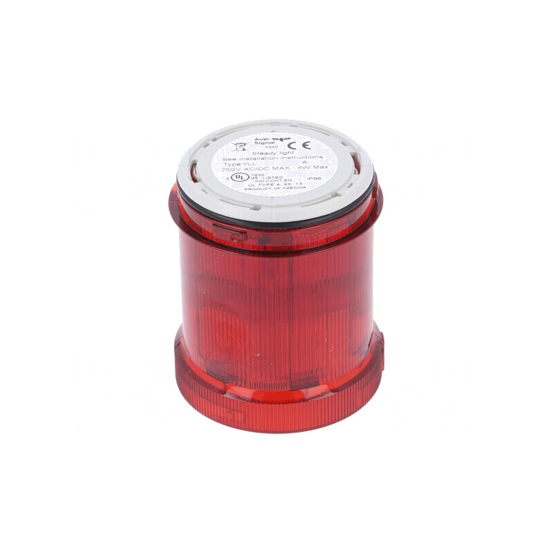 Semnalizator luminos roșu BA15D 12-250V | Electronic-mag.ro | Componente Electronice