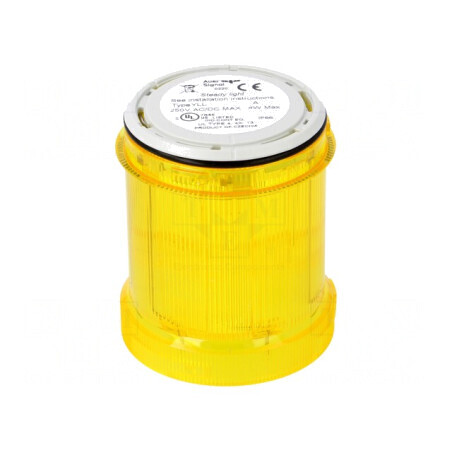 Semnalizator Luminos BA15D Galben 12-250V | Electronic-mag.ro | Componente Electronice