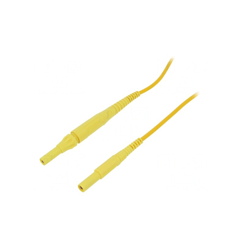 Cablu de măsurare 8A mufă banană 4 mm ambele părți 2m | Electronic-mag.ro | Componente Electronice