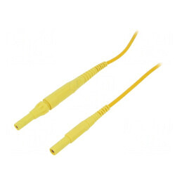 Cablu de măsurare 8A mufă banană 4 mm ambele părți 2m | Electronic-mag.ro | Componente Electronice