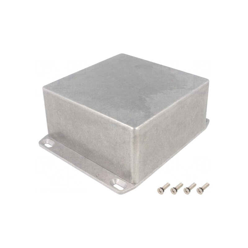 Carcasă Universală 120x120x58mm cu Lame de Fixare | Electronic-mag.ro | Componente Electronice