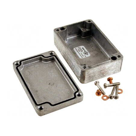 Carcasă Universală Aluminiu IP68 64x98x36mm | Electronic-mag.ro | Componente Electronice