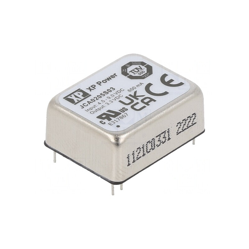 Convertor DC/DC 2W 4.5-9V la 3.3V 600mA THT | Electronic-mag.ro | Componente Electronice