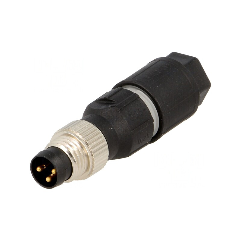 Conector M8 tată 3 pini cablu filet 4A | Electronic-mag.ro | Componente Electronice Conector M8 tată 3 pini cablu filet 4A | Electronic-mag.ro | Componente Electronice