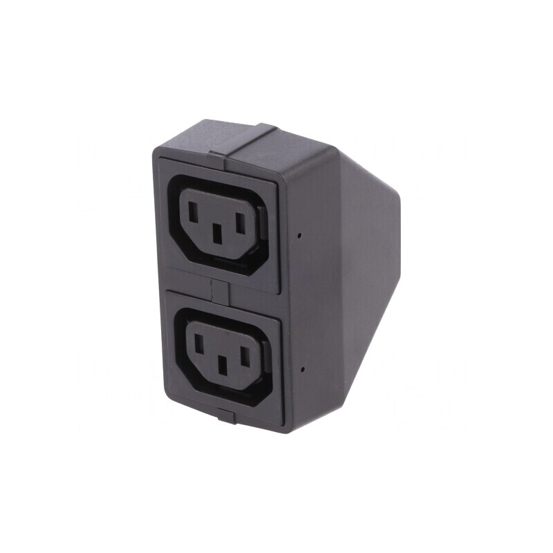 Conector Alimentare AC Splitter Tată Mamă x2 10A 250V | Electronic-mag.ro | Componente Electronice Conector Alimentare AC Splitter Tată Mamă x2 10A 250V | Electronic-mag.ro | Componente Electronice