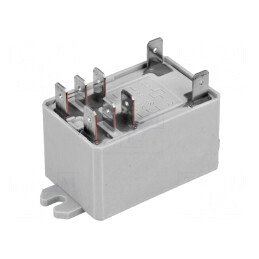 Releu electromagnetic DPDT 12VDC 30A | Electronic-mag.ro | Componente Electronice