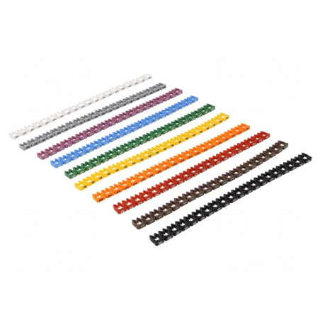Markere de Marcaj Numerice 4-5mm Poliamidă | Electronic-mag.ro | Componente Electronice