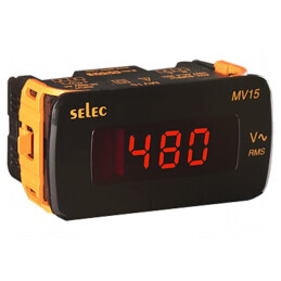 Voltmetru Digital de Panou 50-480V LED | Electronic-mag.ro | Componente Electronice