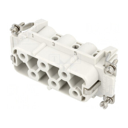 Conector HDC Inserturi Mamă 6 PIN 35A | Electronic-mag.ro | Componente Electronice