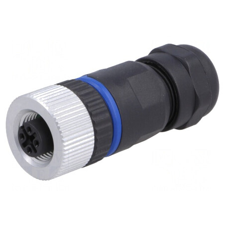 Mufă M12 3 Pin Mamă DeviceNet/CANopen IP67 | Electronic-mag.ro | Componente Electronice