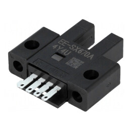 Senzor Fotoelectric 5mm NPN DARK-ON, LIGHT-ON EE-SX670A | Electronic-mag.ro | Componente Electronice