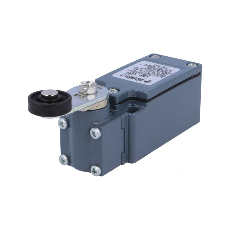 Limitator Cursă Manetă 35mm cu Rola din Plastic 18mm 10A | Electronic-mag.ro | Componente Electronice