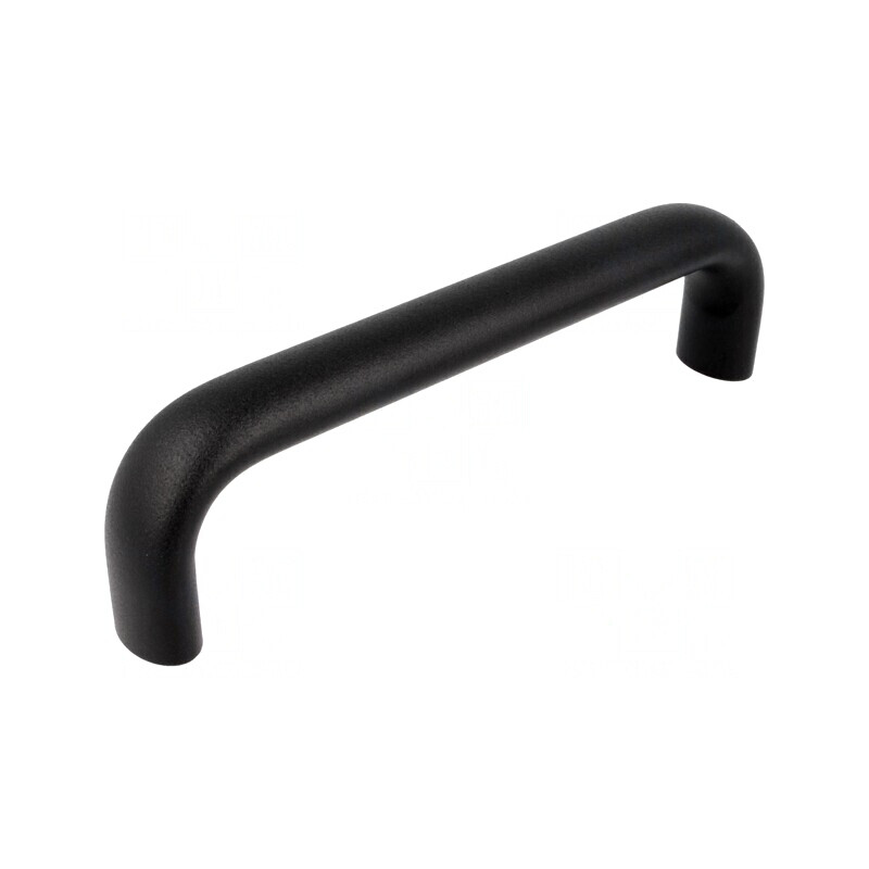 Manetă Aluminiu Neagră 57mm x 209mm x 26mm | Electronic-mag.ro | Componente Electronice
