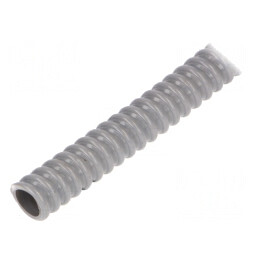 Tub de protecție PVC flexibil gri 40mm | Electronic-mag.ro | Componente Electronice