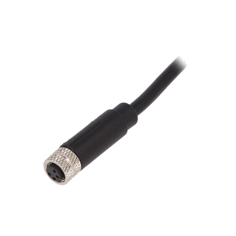 Conector M8 4PIN Drept cu Cablu și Mufă 3A IP67 | Electronic-mag.ro | Componente Electronice