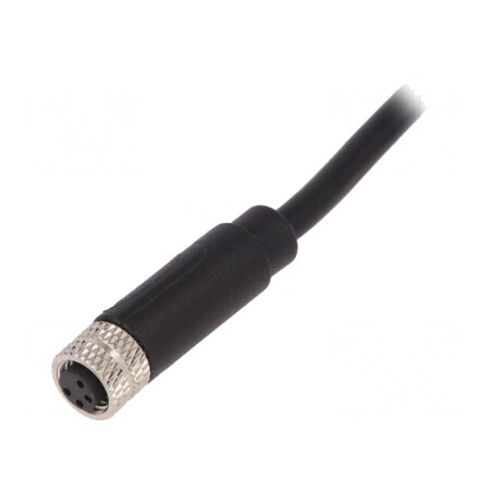 Conector M8 4PIN Drept cu Cablu și Mufă 3A IP67 | Electronic-mag.ro | Componente Electronice