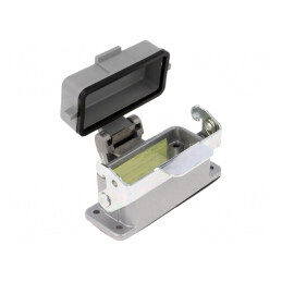 Carcasă pentru Conectori HDC C146 A10 cu Clichet | Electronic-mag.ro | Componente Electronice