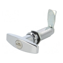 Închizătoare crom aluminiu zinc 60mm | Electronic-mag.ro | Componente Electronice
