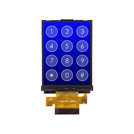 Afişaj TFT 2,8" 240x320 LED 50x69,2x2,7mm | Electronic-mag.ro | Componente Electronice