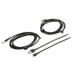 Cablu USB 2.0 Apple Lightning Negru 480Mbps