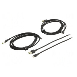 Cablu USB 2.0 Apple Lightning Negru 480Mbps | Electronic-mag.ro | Componente Electronice