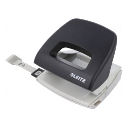 Perforator negru, 2 găuri | Electronic-mag.ro | Componente Electronice