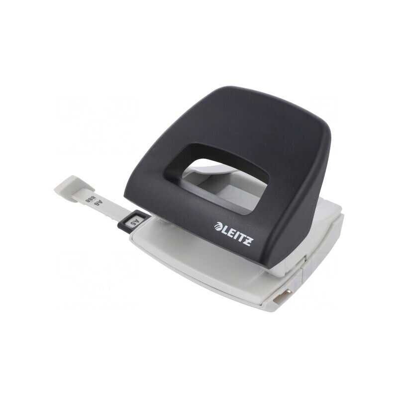 Perforator negru, 2 găuri | Electronic-mag.ro | Componente Electronice