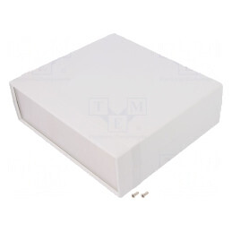 Carcasă ABS gri IP54 206x180x64 mm | Electronic-mag.ro | Componente Electronice