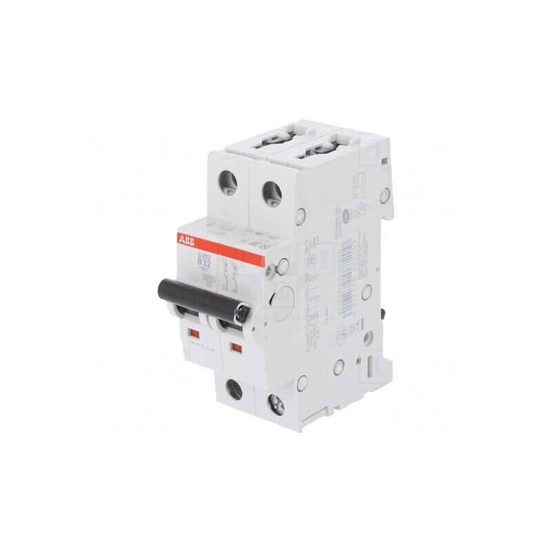 Întrerupător de supracurent 32A 2 Poli 6kA 230/400VAC | Electronic-mag.ro | Componente Electronice