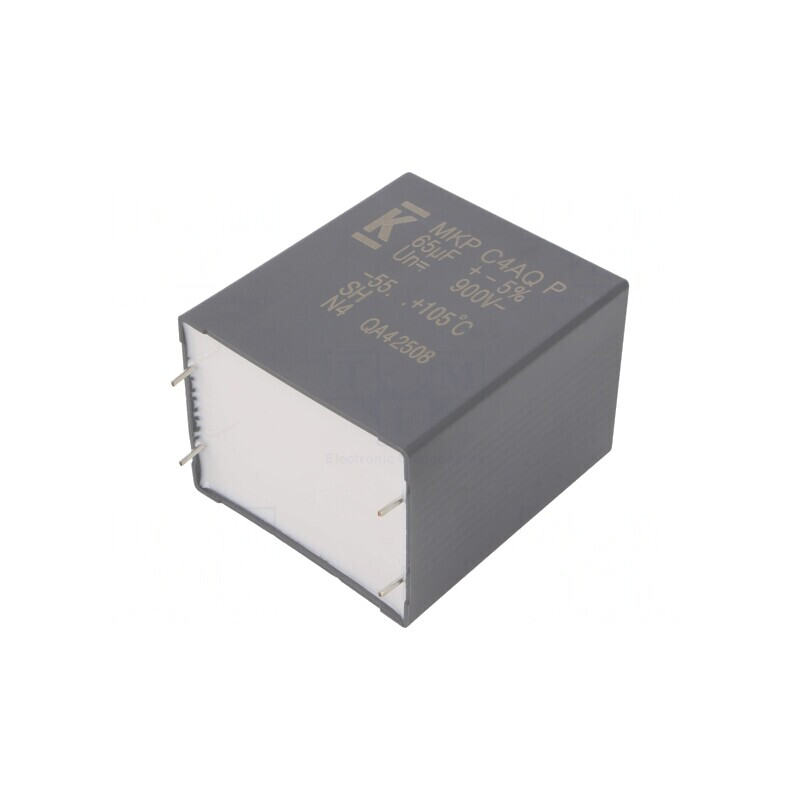 Condensator Polipropilenă DC-Link 65uF THT ±5% | Electronic-mag.ro | Componente Electronice