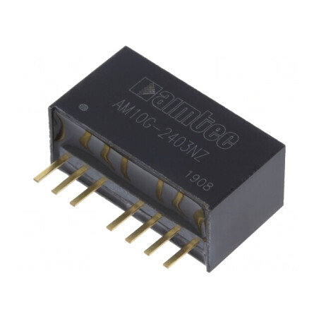 Convertor DC/DC 10W 18-36V la 3.3V 2.4A SIP8 | Electronic-mag.ro | Componente Electronice