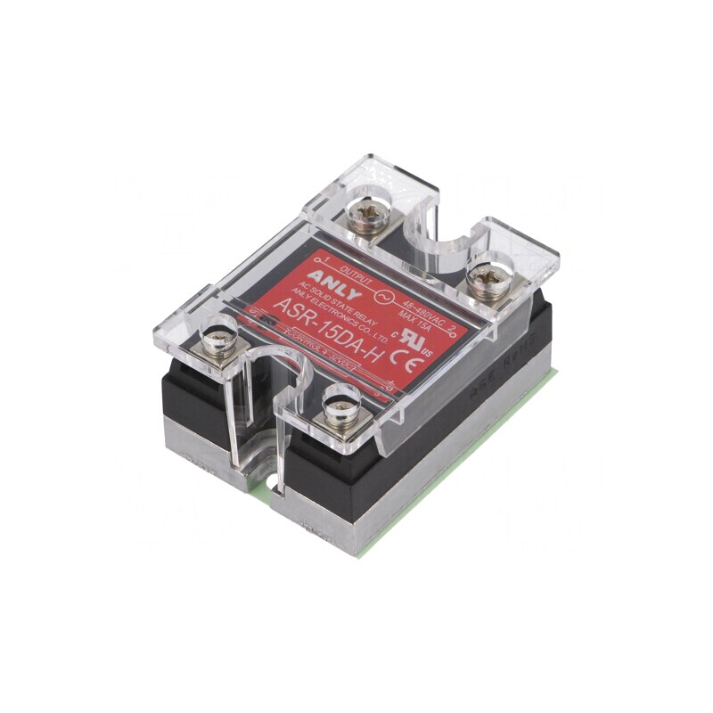 Releu semiconductor 1-fazat 15A 48-480VAC Ucom 4-32VDC | Electronic-mag.ro | Componente Electronice Releu semiconductor 1-fazat 15A 48-480VAC Ucom 4-32VDC | Electronic-mag.ro | Componente Electronice