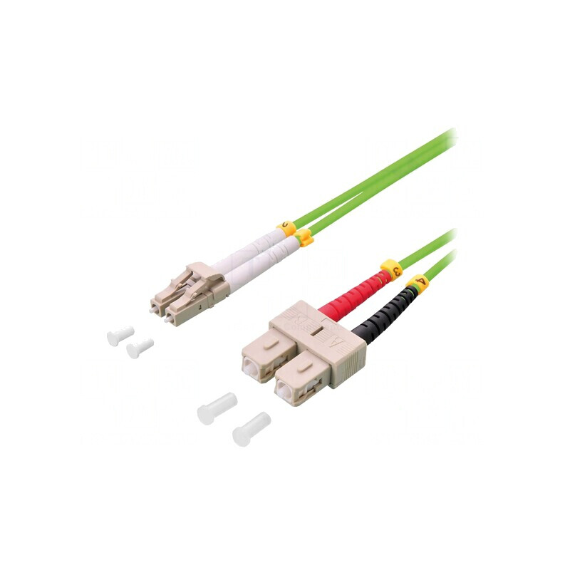 Patch Cord Fibra OM5 LC/UPC 5m LSZH | Electronic-mag.ro | Componente Electronice