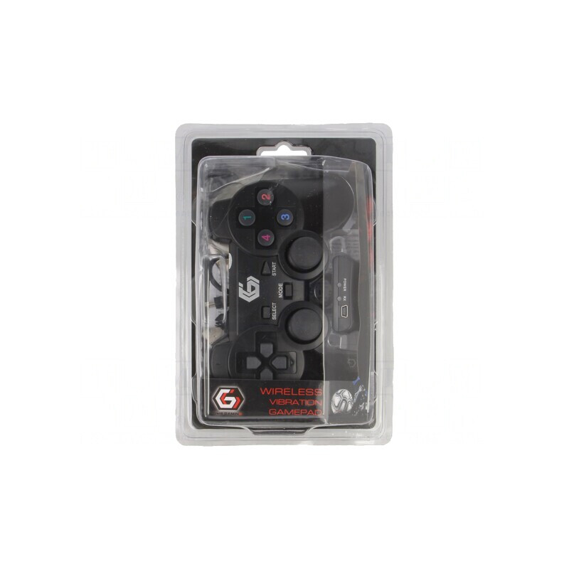 Gamepad Wireless USB Negru 16 Butoane 7m | Electronic-mag.ro | Componente Electronice