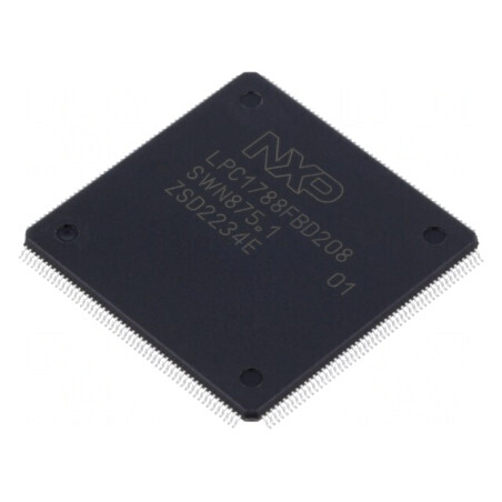 Microcontroler ARM LPC1788 512kB FLASH 16kB SRAM LQFP208 | Electronic-mag.ro | Componente Electronice