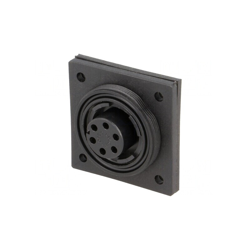 Conector circular soclu mamă 6 pini IP68 | Electronic-mag.ro | Componente Electronice
