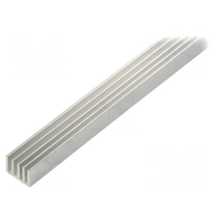 Radiator extrudat cu aripioare naturale 1000mm x 19mm | Electronic-mag.ro | Componente Electronice