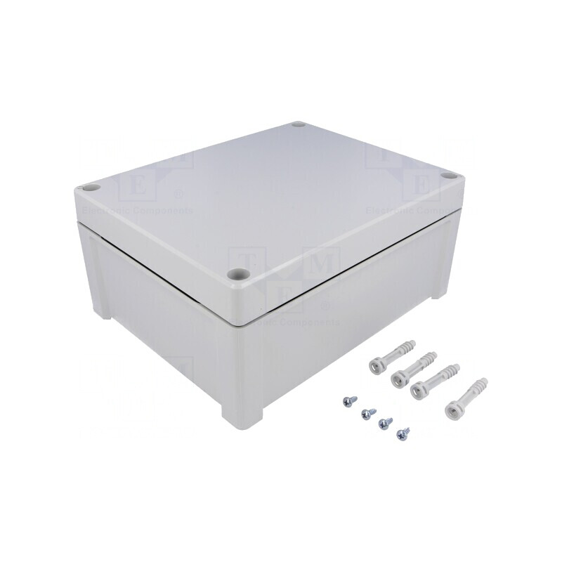Carcasă Universală Gri TEMPO ABS 191x240x107mm | Electronic-mag.ro | Componente Electronice