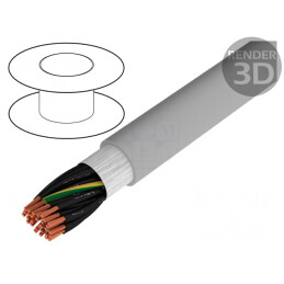 Cablu: cablu de control | ÖLFLEX® FD CLASSIC 810 | 50G0,5mm2 | PVC | 0026110