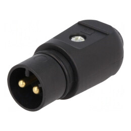 Mufă AC 24VAC 16A IP34 PFS WT SELV 24VAC 16A IP44 | Electronic-mag.ro | Componente Electronice