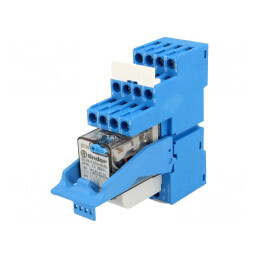 Releu intermediar 4PDT 24VDC 7A | Electronic-mag.ro | Componente Electronice