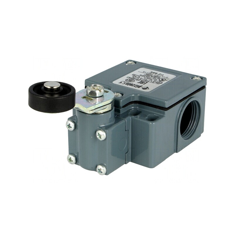 Limitator Cursă Manetă cu Rulou Plastic 40mm 10A | Electronic-mag.ro | Componente Electronice