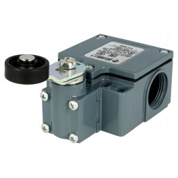 Limitator Cursă Manetă cu Rulou Plastic 40mm 10A | Electronic-mag.ro | Componente Electronice