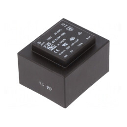 Transformator Încapsulat 10VA 230VAC 6V 1667mA PCB | Electronic-mag.ro | Componente Electronice