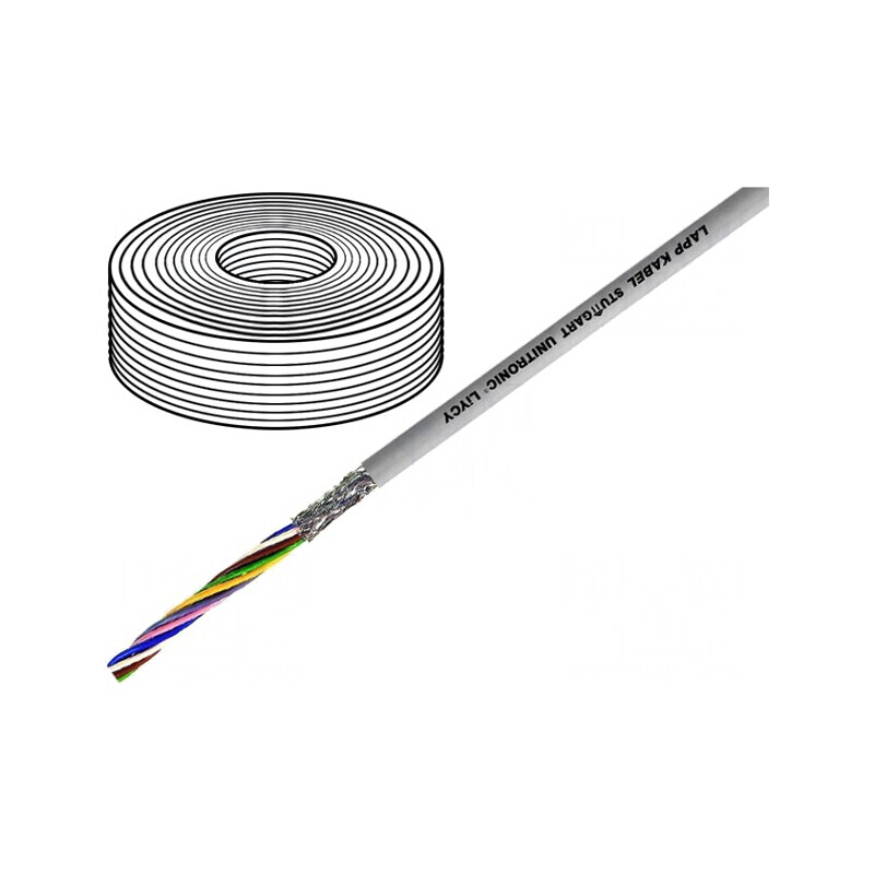 Cablu UNITRONIC® LiYCY 61x0,25mm2 PVC Gri 500V 100m | Electronic-mag.ro | Componente Electronice Cablu UNITRONIC® LiYCY 61x0,25mm2 PVC Gri 500V 100m | Electronic-mag.ro | Componente Electronice