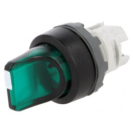 Comutator rotativ verde IP66 22mm | Electronic-mag.ro | Componente Electronice