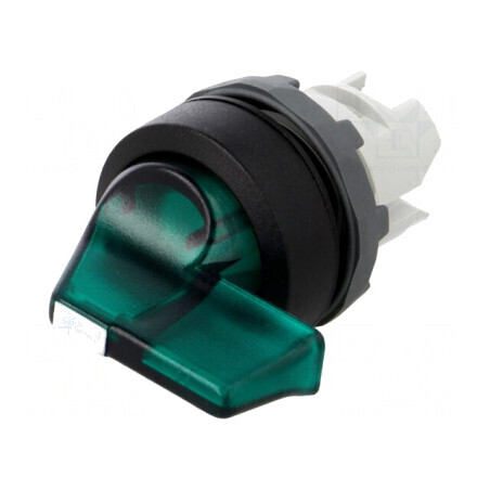 Comutator Rotativ 22mm Verde IP66 3 Pozitii | Electronic-mag.ro | Componente Electronice
