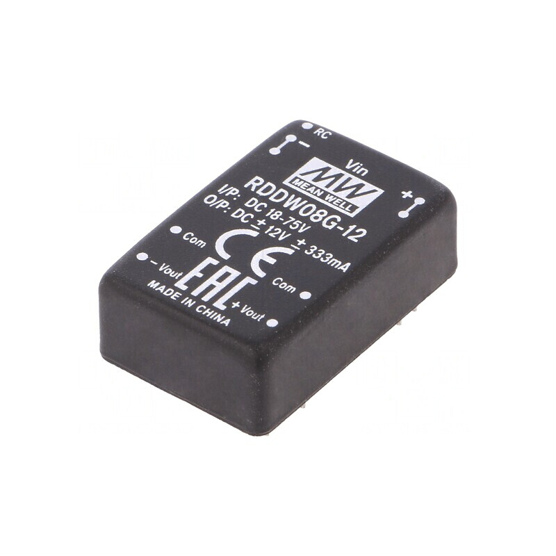 Convertor DC/DC 8W 18-75V la 12V/-12V THT | Electronic-mag.ro | Componente Electronice Convertor DC/DC 8W 18-75V la 12V/-12V THT | Electronic-mag.ro | Componente Electronice
